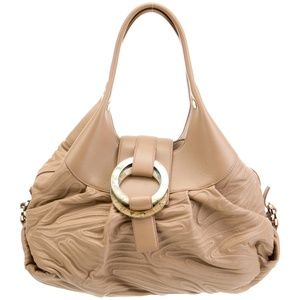 Bulgari Leather Shoulder Bag